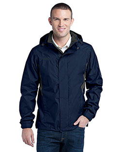 Custom Embroidered Eddie Bauer EB550 Rain Jacket at GotApparel