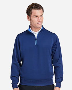 Fairway & Greene C11512 Men's Caves Tech Quarter-Zip Pullover at GotApparel
