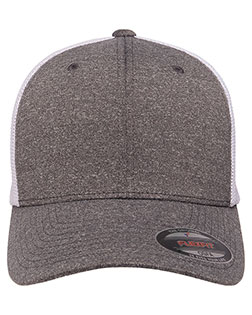 Flexfit Y6311 Men Poly Mélange Stretch Mesh Cap at GotApparel