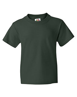 Fruit of the Loom 3930BR Boys HD Cotton Youth Short Sleeve T-Shirt at GotApparel
