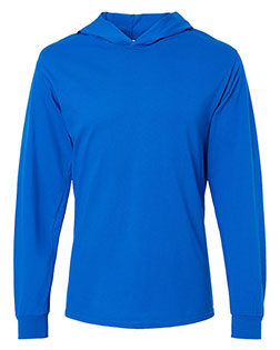 Fruit of the Loom 4930LSH  Men's HD Cotton™ Jersey Hooded T-Shirt at GotApparel