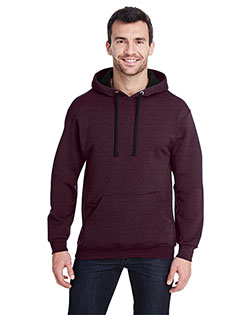 Fruit of the Loom SF77R Men 7.2 oz. Sofspun® Striped Hooded Sweatshirt at GotApparel