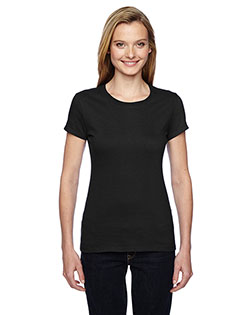 Fruit of the Loom SSFJR Women Ssf Junior 4.7 Oz. 100% Sofspun Cotton Jersey Crew T-Shirt at GotApparel