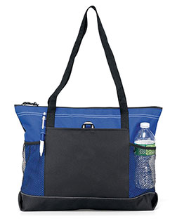 Gemline 1100 Unisex Select Zippered Tote Bag at GotApparel