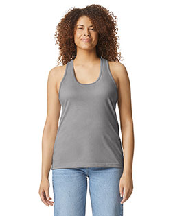 Gildan 64220LCVC Softstyle Women's CVC Racerback Tank at GotApparel