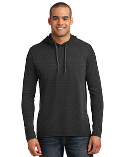 Gildan 987 Men 100% Ring Spun Cotton Long Sleeve Hooded T-Shirt at GotApparel