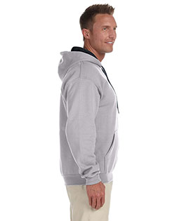 Gildan Men's Heavy Blend Hooded Sweatshirt - 8 Oz. 50/50 Cotton-Polyester, Mint Green, Small - View #13