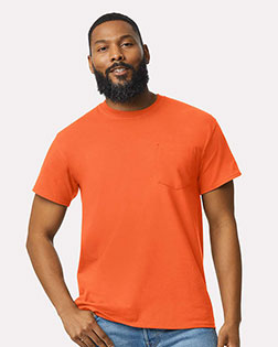 Gildan G230 Men Ultra Cotton 6 Oz. Pocket T-Shirt at GotApparel