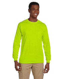 Gildan G241 Men Ultra Cotton 6 Oz. Long-Sleeve Pocket T-Shirt at GotApparel