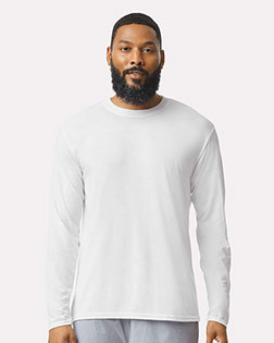 Gildan G424 Men Performance 4.5 Oz. Long-Sleeve T-Shirt at GotApparel