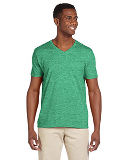 Gildan G64V Men Softstyle 4.5 Oz. V-Neck T-Shirt at GotApparel