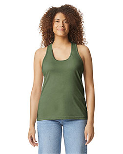 Gildan G672L  Ladies' Softstyle CVC Racerback Tank at GotApparel