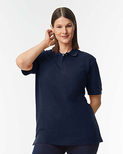 Gildan G858 Unisex Midweight Double Pique Polo at GotApparel