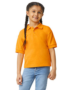 Gildan G880B Boys Dryblend 5.6 Oz. 50/50 Jersey Polo at GotApparel