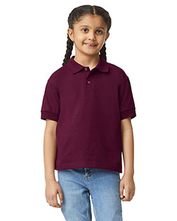 Gildan G880B Boys Dryblend 5.6 Oz. 50/50 Jersey Polo at GotApparel