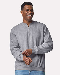 Gildan SF008 Unisex Softstyle Midweight Fleece Quarter-Zip Sweatshirt at GotApparel