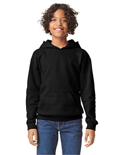 Gildan SF500B Youth Softstyle Midweight Fleece Hooded Sweatshirt at GotApparel