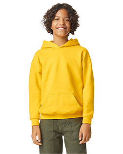 Gildan SF500B Youth Softstyle Midweight Fleece Hooded Sweatshirt at GotApparel