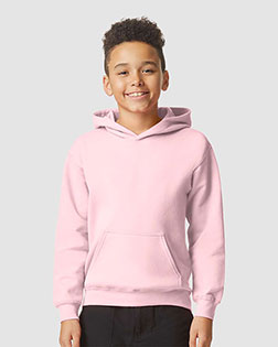 Gildan SF500B Youth Softstyle Midweight Fleece Hooded Sweatshirt at GotApparel