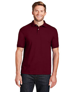 Hanes 054X Men 5.2 oz Jersey Knit Sport Shirt at GotApparel