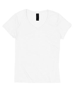 Hanes 42VT Women X-Temp® Triblend V-Neck T-Shirt at GotApparel