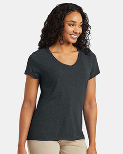 Hanes 42VT Women X-Temp® Triblend V-Neck T-Shirt at GotApparel