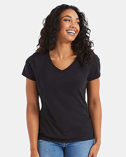 Hanes 42VT Women X-Temp® Triblend V-Neck T-Shirt at GotApparel