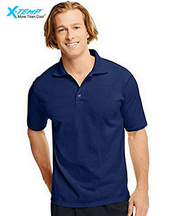 Hanes 42X0 Men X-Temp Polo at GotApparel