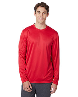 Hanes 482L Men Cool DRI® Long Sleeve Performance T-Shirt at GotApparel