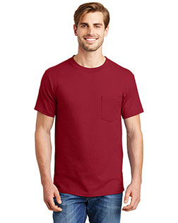 Hanes<sup>&#174;</sup> Beefy-T<sup>&#174;</sup> - 100% Cotton T-Shirt with Pocket. 5190 at GotApparel