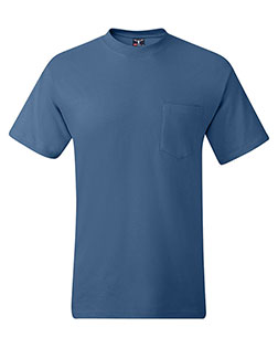 Hanes® 5190 Men's Beefy-Tee with Pocket at GotApparel