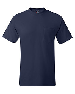 Hanes® 5190 Men's Beefy-Tee with Pocket at GotApparel