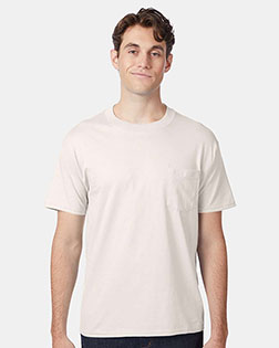 Hanes 5190P Men 6.1 Oz. Beefy-Tee With Pocket at GotApparel