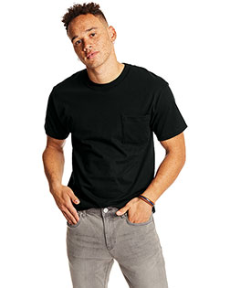 Hanes 5190P Men 6.1 Oz. Beefy-Tee With Pocket at GotApparel
