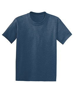 Hanes® - Youth EcoSmart<sup>®</sup> 50/50 Cotton/Poly T-Shirt.  5370 at GotApparel
