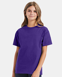 Hanes 54500 Boys 6.1 Oz. Tagless T-Shirt at GotApparel
