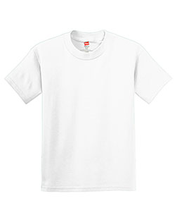 Hanes 5450 Boys 6 oz Tagless Short Sleeve T-Shirt at GotApparel