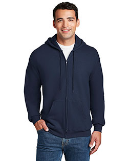 Hanes® F283 Ultimate Cotton Full-Zip Hooded Sweatshirt at GotApparel