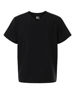 Hanes HMB000 Men's V-Neck Pocket Scrub Top at GotApparel