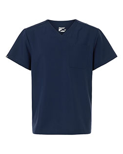 Hanes HMB000 Men's V-Neck Pocket Scrub Top at GotApparel