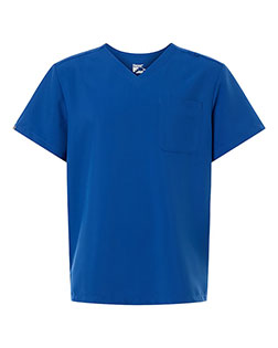 Hanes HMB000 Men's V-Neck Pocket Scrub Top at GotApparel