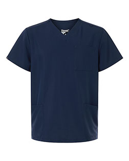 Hanes HMB002 Men's V-Neck 3 Pocket Scrub Top at GotApparel