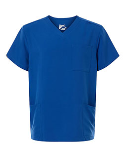 Hanes HMB002 Men's V-Neck 3 Pocket Scrub Top at GotApparel