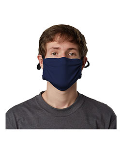 Hanes MKPKCR 2-Ply Cotton Pocket Face Mask at GotApparel