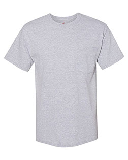 Hanes W110 Adult 5 oz Workwear Pocket T-Shirt at GotApparel