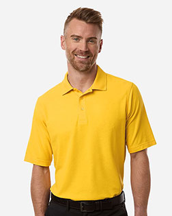 Harriton M105 Men's Maverick CVC Pique Polo at GotApparel