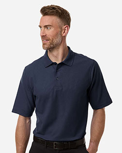 Harriton M105T Men's Tall Maverick CVC Pique Polo at GotApparel