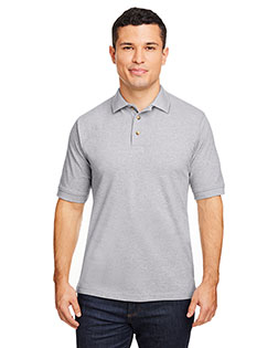 Harriton M200 Men 6 Oz. Ringspun Cotton Pique Short-Sleeve Polo at GotApparel