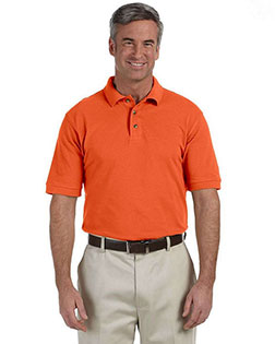 Harriton M200 Men 6 Oz. Ringspun Cotton Pique Short-Sleeve Polo at GotApparel