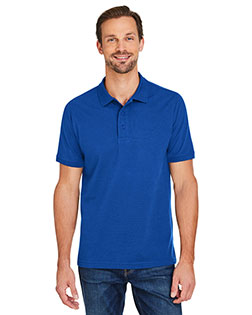 Harriton M205  Men's Valiant Cotton Snag Protect Polo at GotApparel